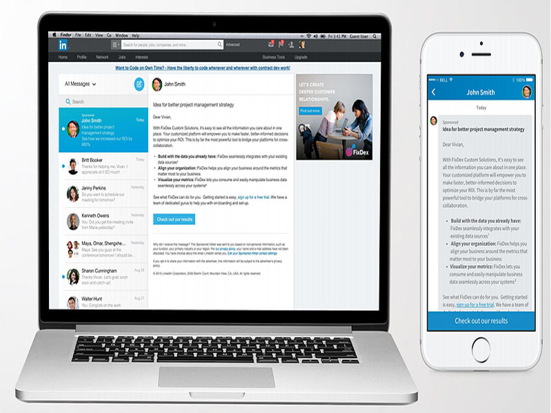 LinkedIn InMail Ads